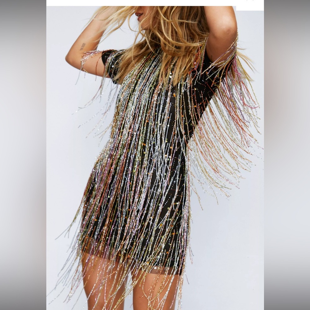 Sequin Mini Dress